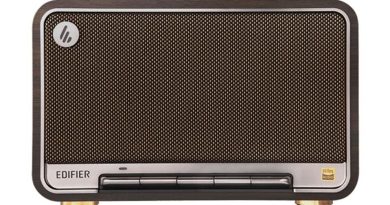 Bluetooth-спикер Edifier D32: Bluetooth 5.3: стриминг в олдскульном дизайне