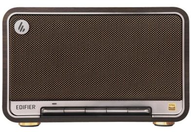 Bluetooth-спикер Edifier D32: Bluetooth 5.3: стриминг в олдскульном дизайне