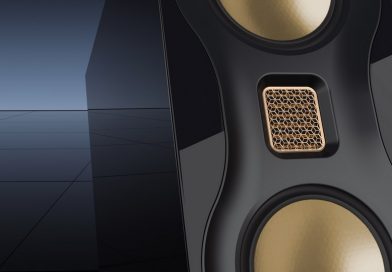 Черные двухполосники Monitor Audio Studio 89: динамики MTM и стойки BLOK
